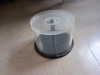 Porta CD trasparente