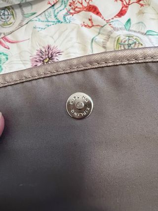 Bolso Kipling Sabian U metalizado