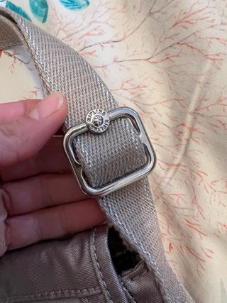 Bolso Kipling Sabian U metalizado