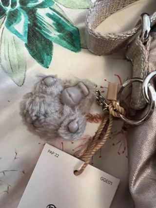 Bolso Kipling Sabian U metalizado