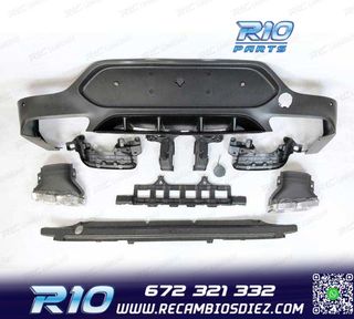 DIFUSOR MERCEDES GLC X253 COUPE 15-18 LOOK AMG GLC63 + COL