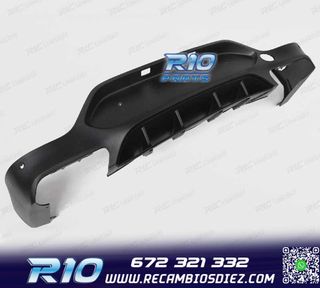 DIFUSOR MERCEDES GLC X253 COUPE 15-18 LOOK AMG GLC63 + COL