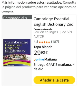 Cambridge Essential English Dictionary
