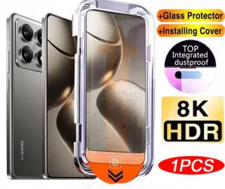 Tres cristales Templado Protector Xiaomi 14