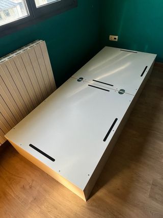 Cama nido con cajón XXL + colchón