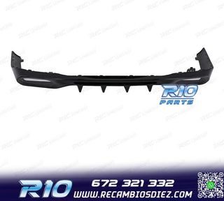 DIFUSOR MERCEDES W206 AMG 21- LOOK C43 + COLAS ESCAPE NEGRO