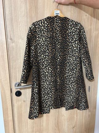 Chaqueta leopardo Blanco