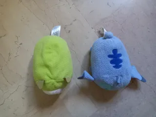 Peluche Stitch e Mike Wazowski