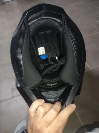 Casco West Talla S Negro