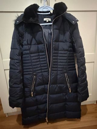 Chaquetón de plumas Morgan azul