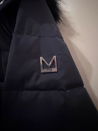 Chaquetón de plumas Morgan azul