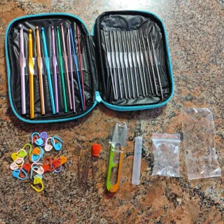 Set de crochet con accesorios