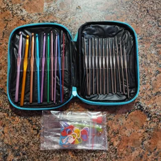 Set de crochet con accesorios