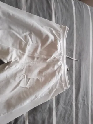 Pantalón chándal blanco