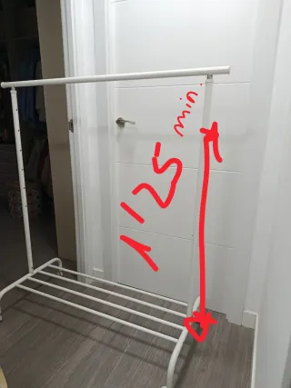 Burro para ropa 1m x 1.75m