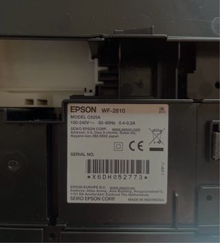 Impresora Epson WorkForce WF-2810DWF