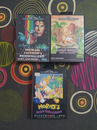 Giochi Mega Drive: Michael Jackson, Chuck Rock, No
