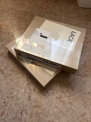 Estantería LACK IKEA Madera