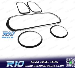 MARCO FAROS PARRILLA MINI F55 F56 F57 21- JCM NEGRO