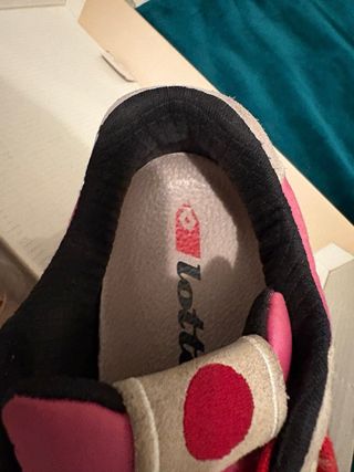 Scarpe Lotto Bianche/Rosa con Lacci