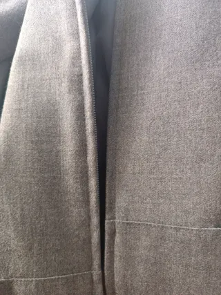 Americana Anna Cristy cremallera gris