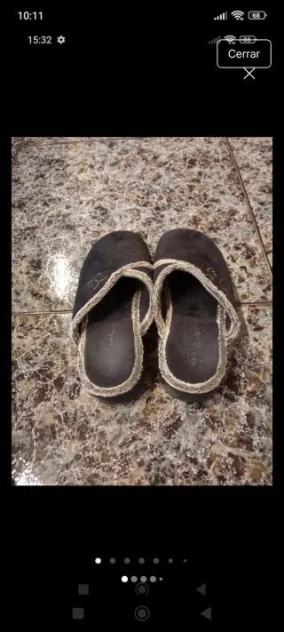Zapatillas de estar por casa talla 38