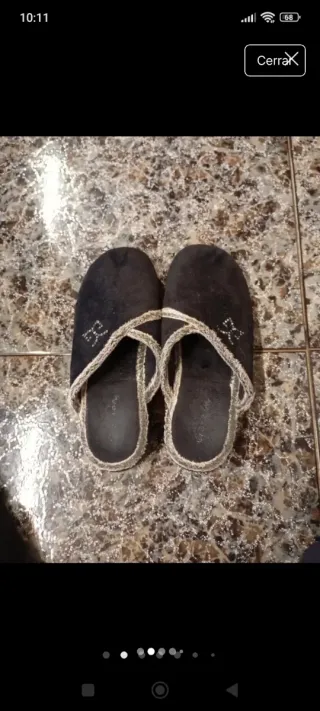 Zapatillas de estar por casa talla 38