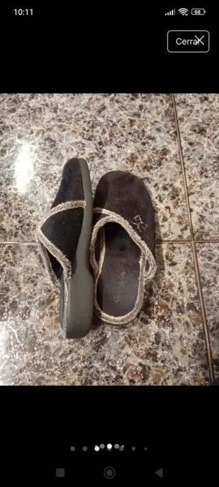 Zapatillas de estar por casa talla 38