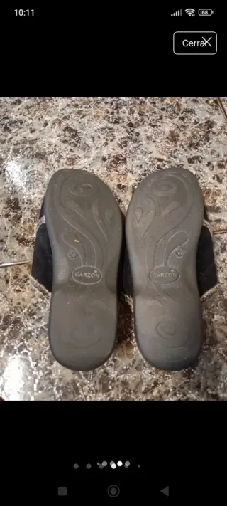 Zapatillas de estar por casa talla 38