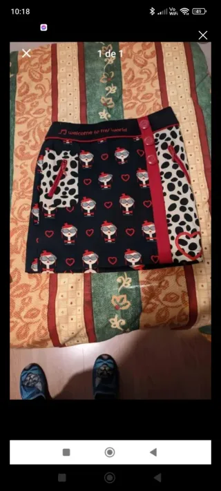 Falda Rosalita McGee Talla S