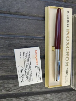 Pluma estilográfica Inoxcrom Perfecta 55