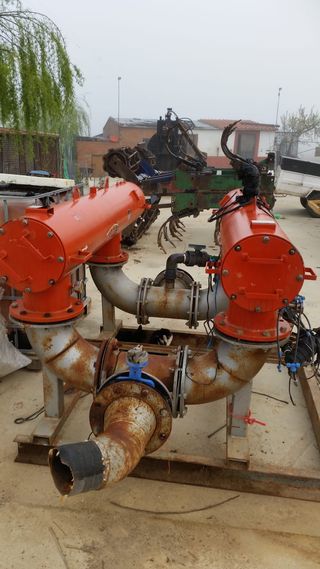 Filtros de varios tipos para riego por goteo