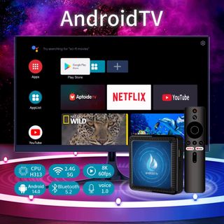 Box TV Android con 4GB RAM e 32GB di memoria