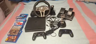 PS4 Slim 1TB Negra + Accesorios