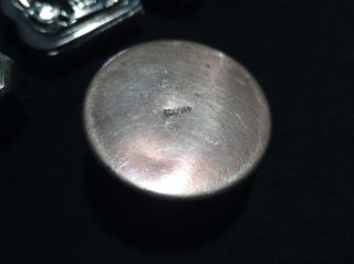 LOTE Cajitas vintage plata, esmalte y porcelana