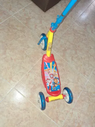 Patinete Patrulla Canina 3 Ruedas