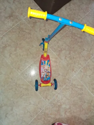 Patinete Patrulla Canina 3 Ruedas