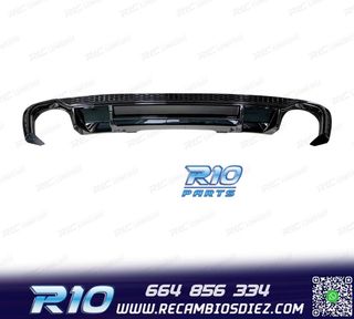 DIFUSOR AUDI A4 S LINE 16-19 LOOK RS4