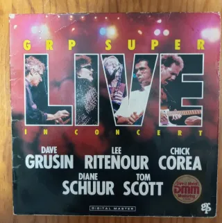 Disco vinilo doble GRP Super Live in Concert Jazz