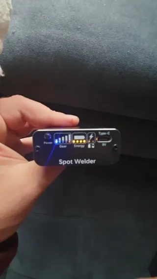 Soldador de punto DIY para baterías