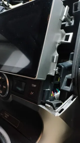 Carplay Toyota verso nueva con GPS, cámara y micro