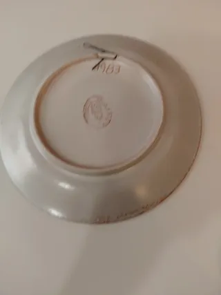 Piatto Cottoveneto Olimpia Biasi 1984