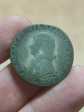4 Groschen Prusia 1804 plata