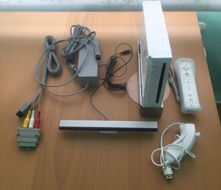 Consola Nintendo Wii Blanca Completa