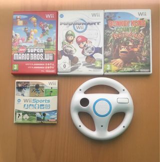 Consola Nintendo Wii Blanca Completa