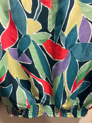 Bomber Tifossi Estampada Satinada Talla M