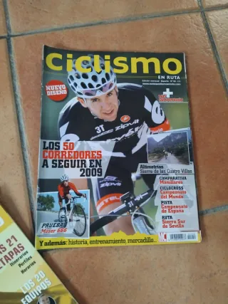 Lote revistas Ciclismo en ruta, ciclismo a fondo