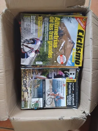 Lote revistas Ciclismo en ruta, ciclismo a fondo