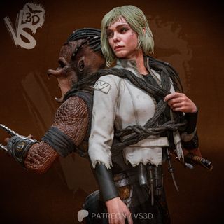 Diorama Predator Badlands - Resina