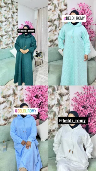 Vestido largo tipo chándal